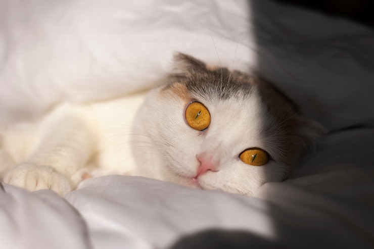 Ночное пробуждение кошки